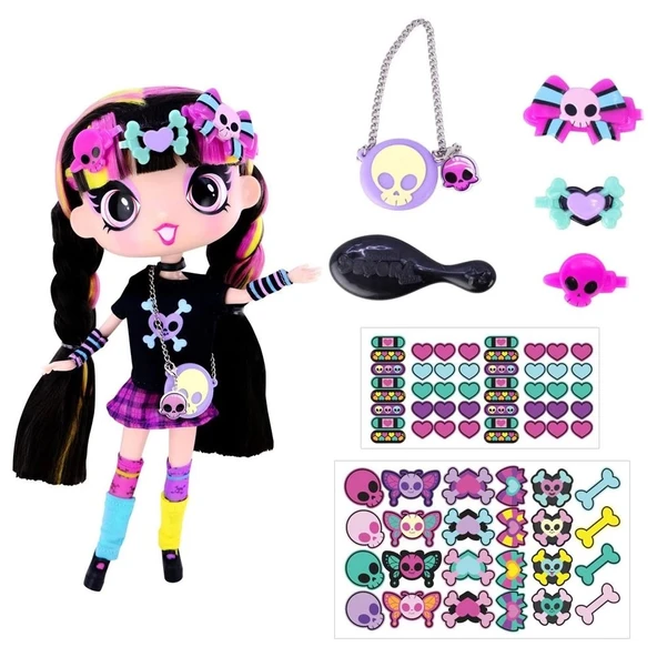 Decora Girlz Büyük Moda Bebek 28 cm - Luna - Resim 2