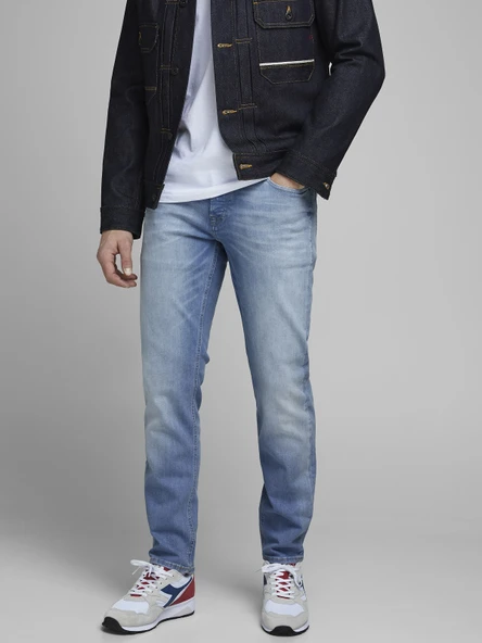 JACK JONES Clark Model Erkek Rahat Kesim Kot Pantolon 12173962