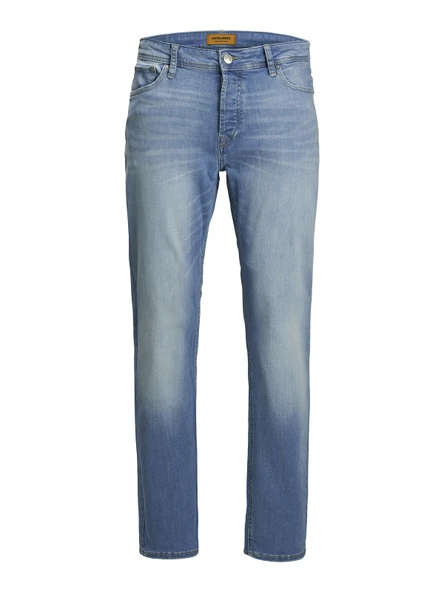 JACK JONES Clark Model Erkek Rahat Kesim Kot Pantolon 12173962 - 7