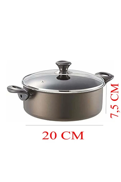 Mehtap Teflon Tencere 20 CM - 2