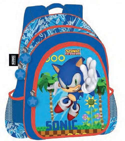 Wiggle Sonic Sırt Çantası Kod:2061 Okul Çantası Lisanslı Orijinal