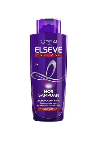 L'Oréal Paris Elseve Turunculaşma Karşıtı Mor Şampuan 200ml 2'li Set - 2