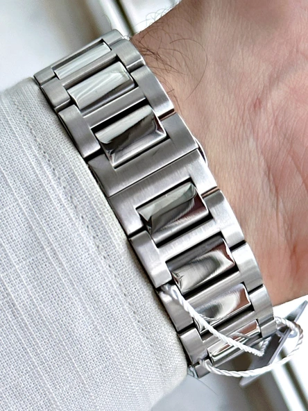 TI-615D TIGER ÇELİK ERKEK SAATİ - Resim 2