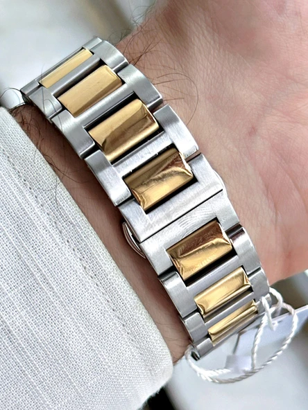 TI-615B TIGER ÇELİK ERKEK SAATİ - Resim 2