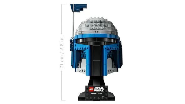 LEGO Star Wars 75408 Jango Fett Helmet - Resim 4