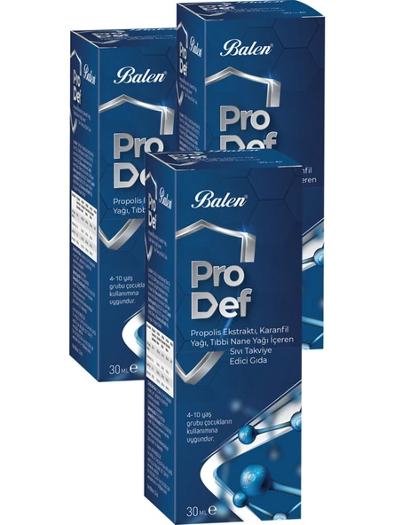 Balen Prodef Propolis Ekstraktı 30 ml 3'lü ürün görseli 1