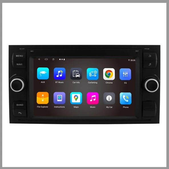 GOVİMAKS FOCUS 1-C MAX-TRANSIT 2 GB RAM 32 GB HAFIZA ANDROID MULTIMEDIA TEYP - 6