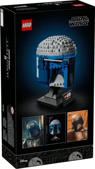 LEGO Star Wars 75408 Jango Fett Helmet - Resim 2