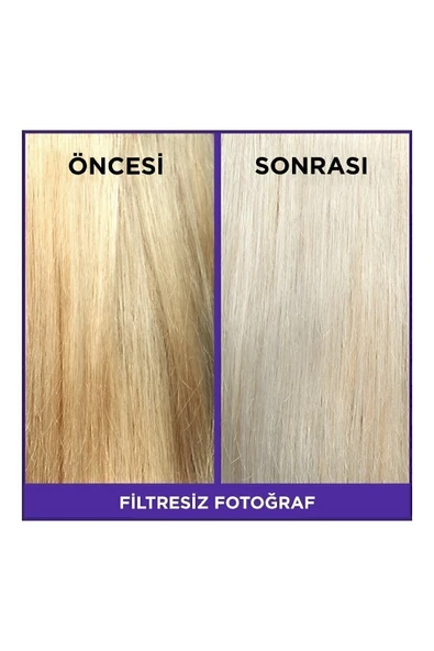 L'Oréal Paris Elseve Turunculaşma Karşıtı Mor Şampuan 200ml 2'li Set - Resim 3