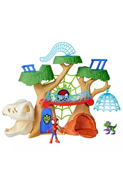 SPIDEY AND HIS AMAZING FRIENDS DINO- WEBS F9477 - Resim 3