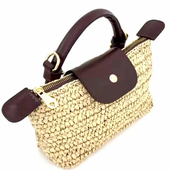 Kulaklı Deri Çanta Seti - 2