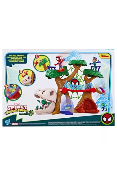 SPIDEY AND HIS AMAZING FRIENDS DINO- WEBS F9477 - Resim 4