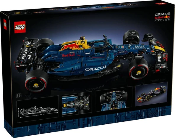 LEGO Technic 42206 Oracle Red Bull Racing RB20 F1 Car - 2