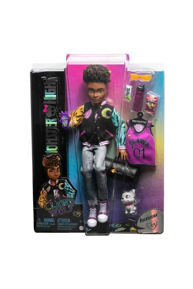 MONSTER HIGH ACAYİP HAVALI ARKADAŞLAR CLAWD WOLF HNF65 ürün görseli