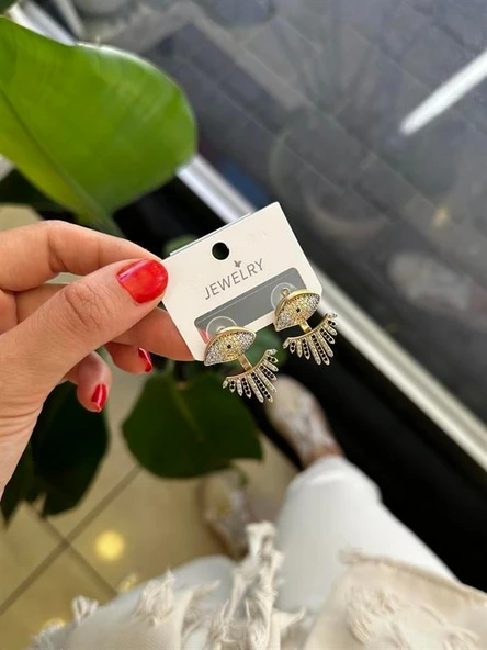 Göz Küpe - Altın ürün görseli 1