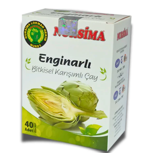 Enginarlı Bitkisel Karışımlı Çay 40 'lı Süzen Poşet