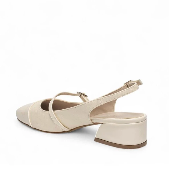 Pisagor 32440 3 Cm Topuklu Kadın Ayakkabı - 3