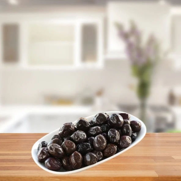 Yağlı Sele Siyah Zeytin 750 Gr