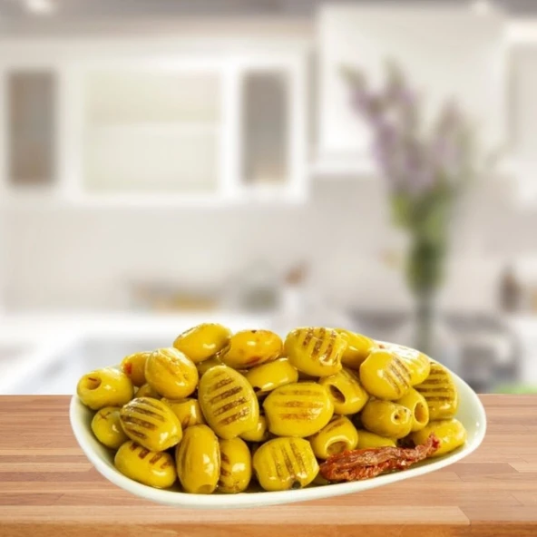 Izgara Yeşil Zeytin 500 Gr