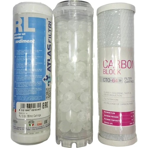 Bina Girişi Su Arıtma Filtre Seti Daire Girişi Su Arıtma Filtre Takımı ürün görseli 1