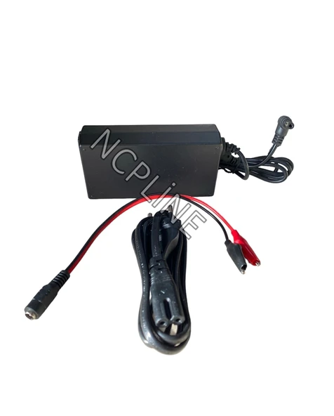 Pilsan 12 Volt Akülü Araba Uyumlu - 13.8 Volt Akü Şarj Cihazı Şarj Aleti Adaptör