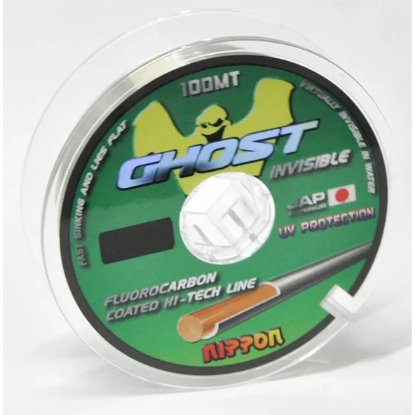 Nippon Ghost 100 mt FC Kaplama Misina  0.17 mm - 4.9 kg - 1