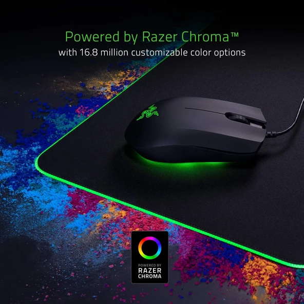 Razer Goliathus Extended Chroma - RGB aydınlatmalı ekstra büyük yumuşak XXL oyun faresi altlığı