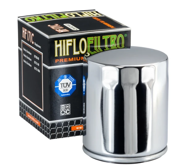 Harley D. Road Kıng Custom (Flhrs/I) 1450 2004-2007 Hiflo Krom Yağ Filtre Mtnm - 1