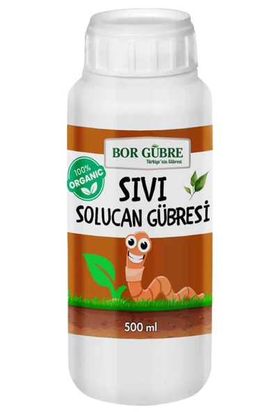 Organik Sıvı Solucan Gübresi 500ML - 2