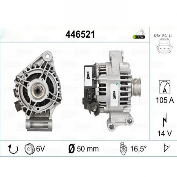 FORD FOCUS 2 BENZİNLİ ŞARJ DİNAMOSU ALTERNATÖR ORJİNAL 20042010 - 2