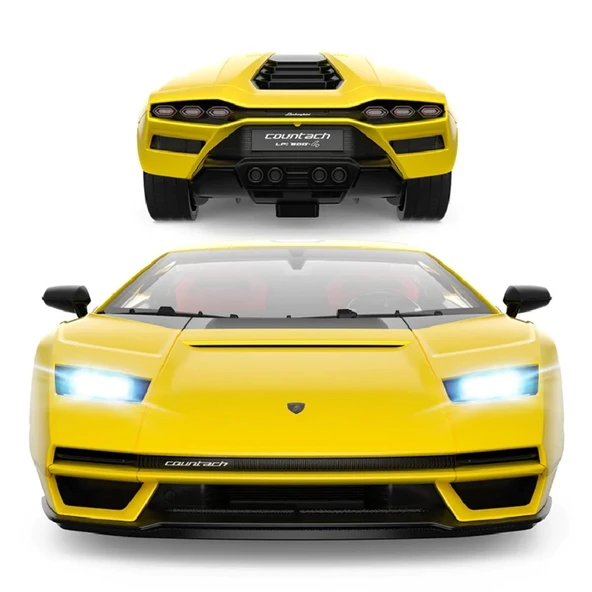 Rastar 1:16 Rc Uzaktan Kumandalı Lamborghini Countach LPI 800-4 2.5 Ghz Işıklı Sarı - 2