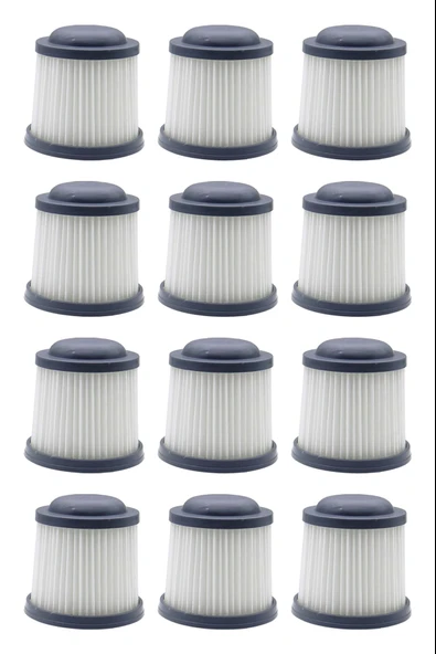 Black & Decker PD 1820 LF Şarjlı Süpürge Uyumlu Hepa Filtresi 12 Adet ürün görseli 1