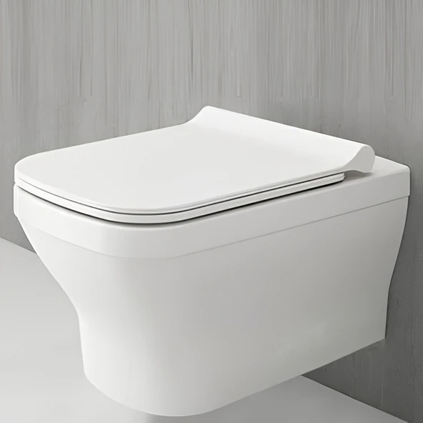 Scala Asma Klozet, Bocchi Yavaş Kapanan Kapak 1080-001-0128 - 2