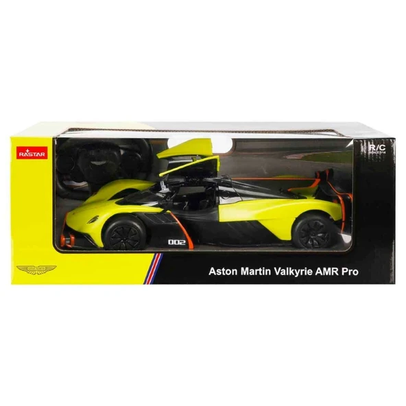 Rastar 1:14 Uzaktan Kumandalı Araba Aston Martin Valkyrie AMR Pro 2.4 Ghz Işıklı Açık Yeşil - 5