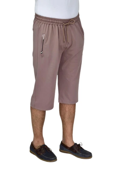 Erkek Rahat Kesim Düz Paça Dalgıç Kumaş Kapri BGL-ST04613 - Resim 7