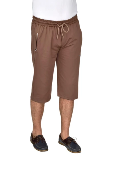 Erkek Rahat Kesim Düz Paça Dalgıç Kumaş Kapri BGL-ST04613 - Resim 9