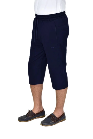 Erkek Rahat Kesim Düz Paça Likralı Kumaş Kapri BGL-ST04614 - Resim 3