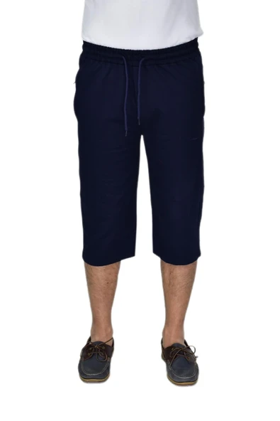 Erkek Rahat Kesim Düz Paça Likralı Kumaş Kapri BGL-ST04614 - Resim 11