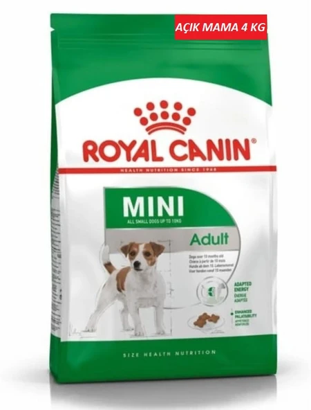 Royal Canin Mini Adult Küçük Irk Yetişkin Köpek Maması 4 KG