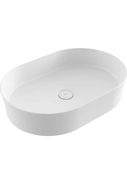 Sottile Slimline Oval Lavabo 55 x 38 cm Parlak Beyaz 1521-001-0125