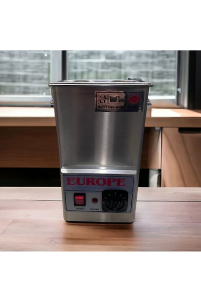 EUROPE Ultrasonik Yıkama Makinesi 1,5litre - 3