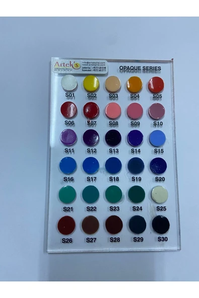 Arteks Teknik Arteks Kuyumcu Mine Renkleri