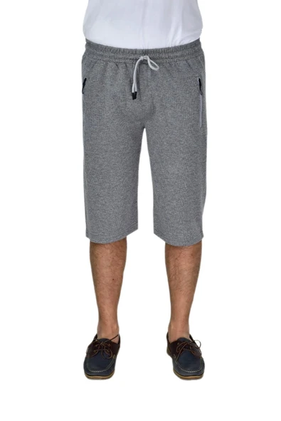 Erkek Rahat Kesim Düz Paça Likralı Kuş Gözü Kumaş Kapri BGL-ST04619 - Resim 12