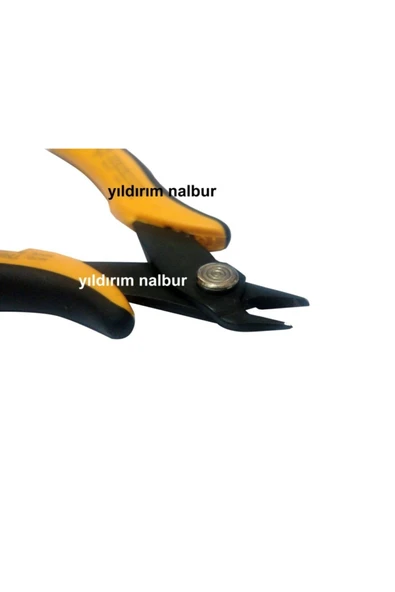 Yıldırım Kuyumcu Makası Yan Keski Sıfır Keser Yankeski Gümüşçü Pense - Resim 3