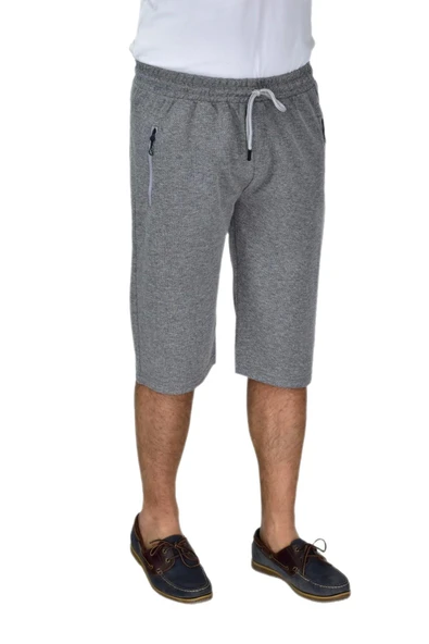 Erkek Rahat Kesim Düz Paça Likralı Kuş Gözü Kumaş Kapri BGL-ST04619 - Resim 8