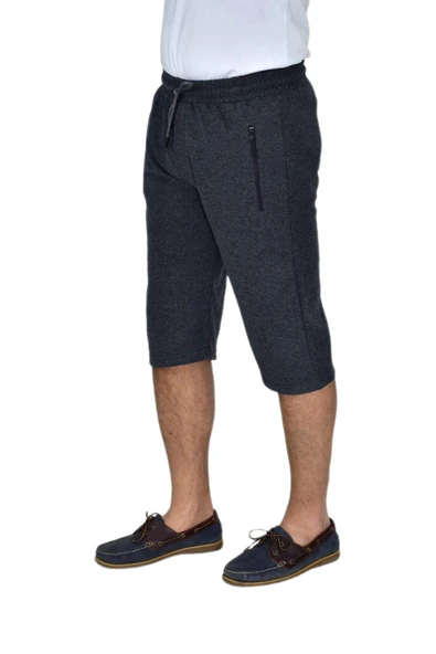 Erkek Rahat Kesim Düz Paça Likralı Kuş Gözü Kumaş Kapri BGL-ST04619 - Resim 4