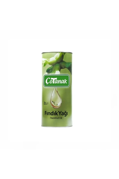Çotanak 2 Lt Fındık Yağı