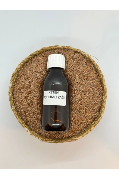 KÖKNAR ORGANİK KATKISIZ KETEN TOHUMU YAĞI 100 ML