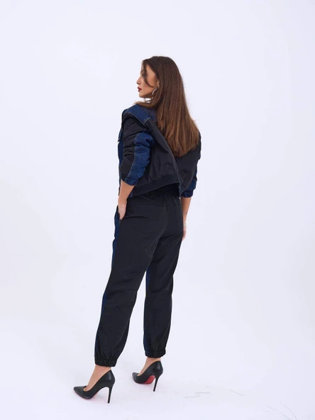 6627 KOT PANTOLON-MAVİ - 5