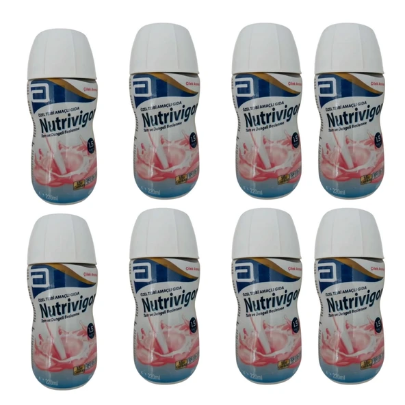 NUTRIVIGOR ÇİLEK AROMALI 220 ML X 18 ADET